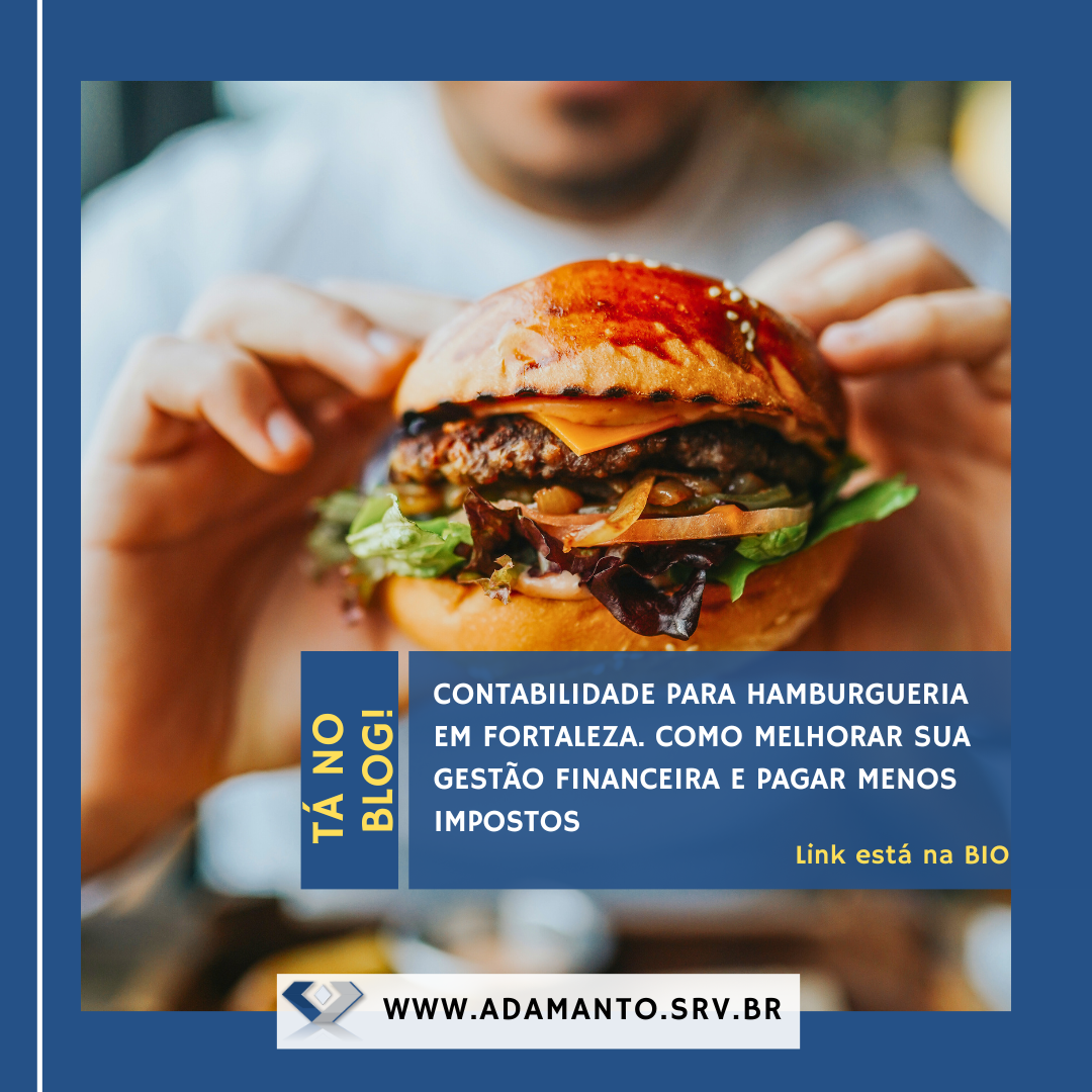 Contabilidade para hamburgueria em Fortaleza